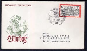 Germany 1068 Typed FDC