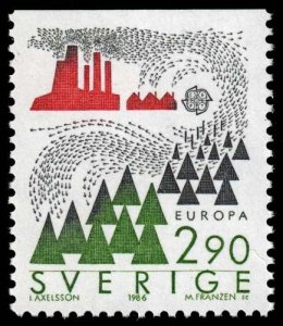 Sweden - Scott 1606 - Mint-Never-Hinged