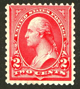 U.S. #252 MINT OG LH