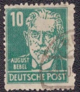 Germany DDR Russian Occupation - 10n32 1948 Used