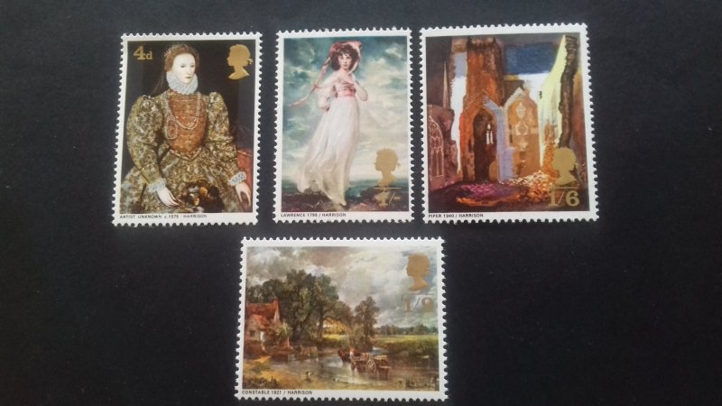 Great Britain 1968 Paintings Mint