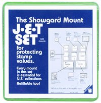 Mounts Showgard, assortment 8 sizes(320ea. Black)(00689B)*