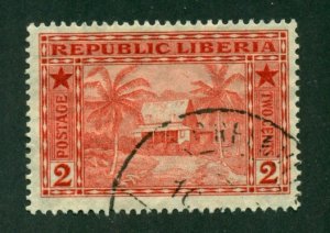 Liberia 1913 #134 U SCV(2020)=$0.25