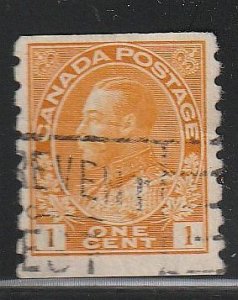Canada #126 Used, Clean back,  VF   (615)