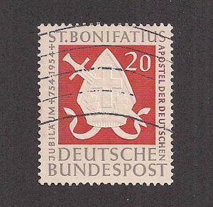 GERMANY SC# 724 F-VF U 1954