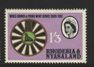 Rhodesia and Nyasaland Sc#190 MH