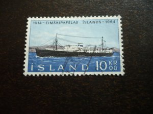 Stamps - Iceland - Scott# 359 - Used Set of 1 Stamp