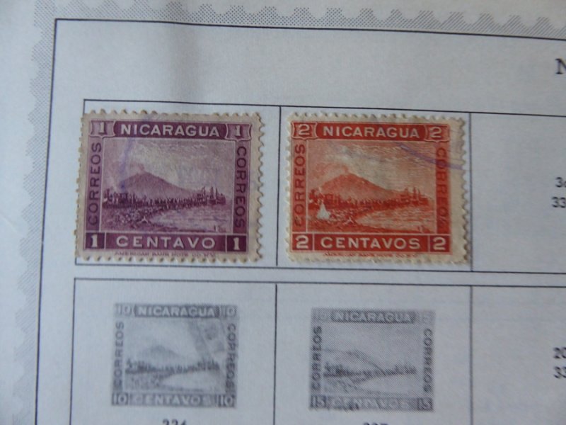 Nicaragua 1862-1974 Stamp Collection on Album Pages​