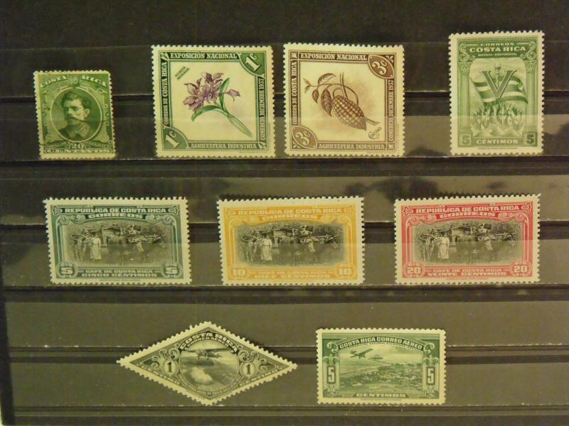 3785   Costa Rica   MH/U # 29,184,185,220,243,244,245,C28,C32       CV$ 3.60