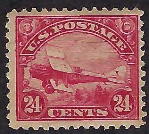 US Airmail Scott #C6 Mint NH OG F-VF with slight GD