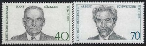 Germany 1159-60 MNH T417-2