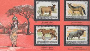 Burundi - 1983 Fauna Wild Animals Sc# 589/600 - MNH  (T14)