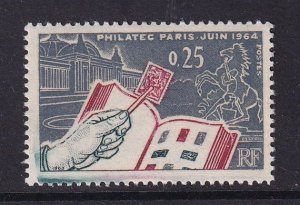 France   #1078    MNH  1963 philatec issue  stamp album