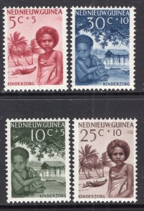 Netherlands New Guinea B11-B14 MNH VF