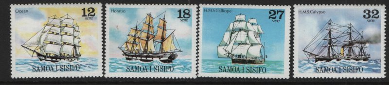 SAMOA  543-546  MNH