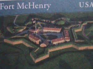 ​UNITED STATES-1996 -FORT MCHENRY- MNH-POST CARD-VF- WE SHIP TO WORLD WIDE