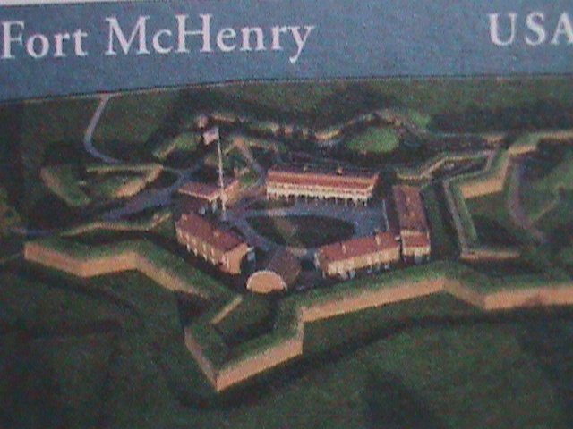 ​UNITED STATES-1996 -FORT MCHENRY- MNH-POST CARD-VF- WE SHIP TO WORLD WIDE