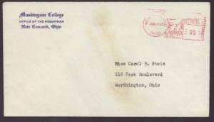 Muskingum College,New Concord,OH 1963 Cover