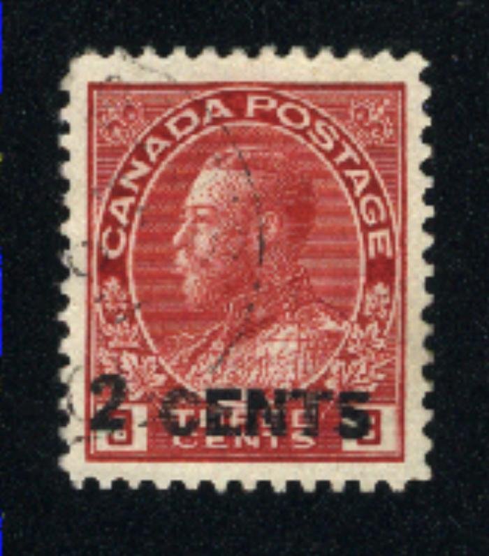 Canada #139  used  VF 1926   PD