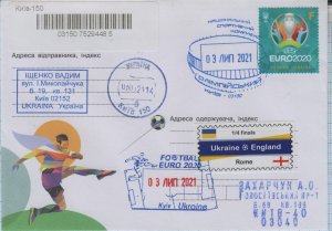 UKRAINE Football Soccer UEFA EURO 2020 Group C Ukraine - England teams Kyiv 2021
