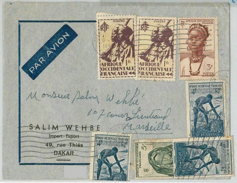 44684 - 44684 - Afrique occidentale AOF - POSTAL HISTORY - COVER from SENEGAL 