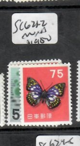 JAPAN  Y55, 75   DEFINITIVE      SC  621-622       MNH    P0601H