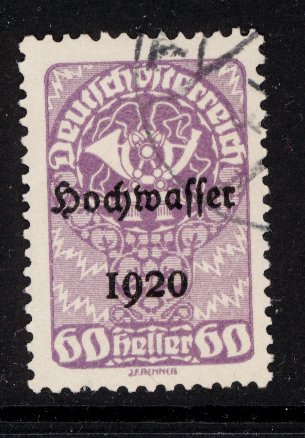 Austria 1921  Scott #B38 used