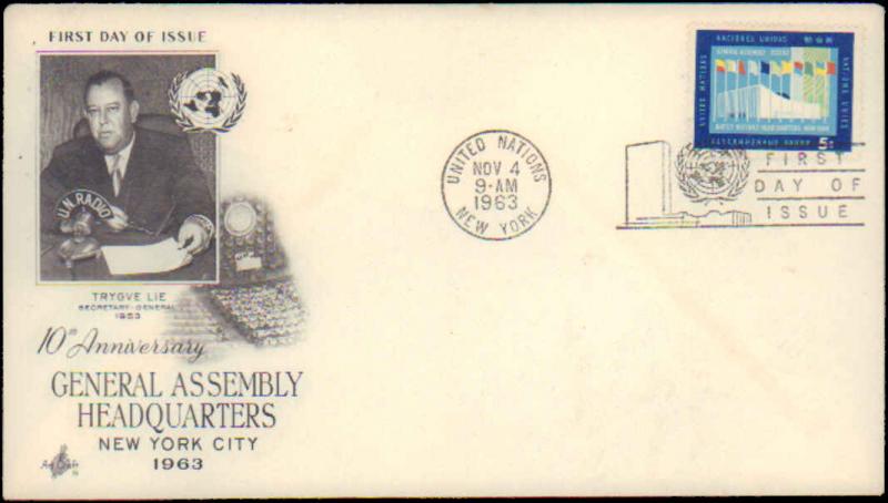 United Nations, New York, Worldwide First Day Cover