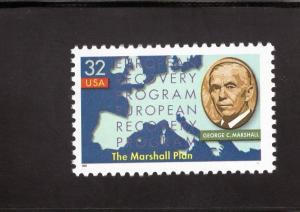 3141 The Marshall Plan, MNH
