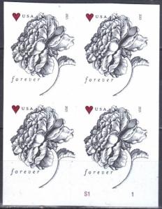 #4959, PB-4 L/R.Vintage Rose MNH. Forever