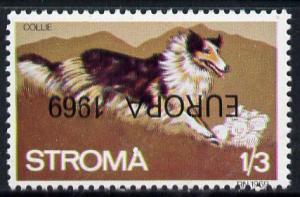 Stroma 1969 Dogs 1s3d (Collie) perf single with 'Europa 1...