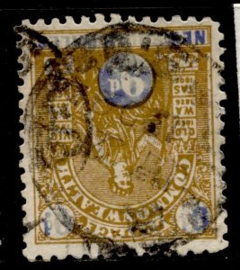 New South Wales #128 'Australia' Wmk.13 Inverted Perf.12 X12.5 Used