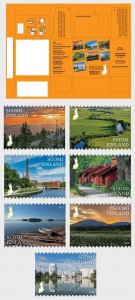 Finland - Postfris/MNH - Complete set Landscapes 2023