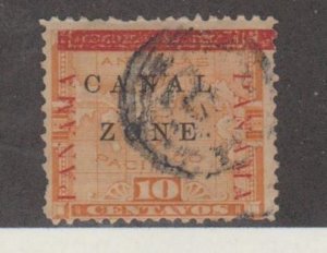 U.S. Scott #13 Canal Zone - Possession Stamp - Used Single