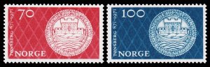 Norway Scott 568-569 (1971) Mint NH VF J