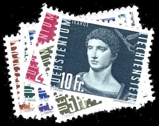 LIECHTENSTEIN C24-33 mint NH  CV $65.50 (ID # 77873)