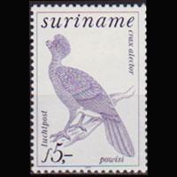 SURINAM 1979 - Scott# C88 Bird-Curassow Set of 1 NH