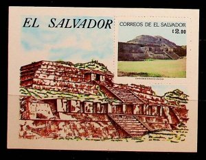SALVADOR Sc 1042 NH SOUVENIR SHEET OF 1985 - ARCHAEOLOGY