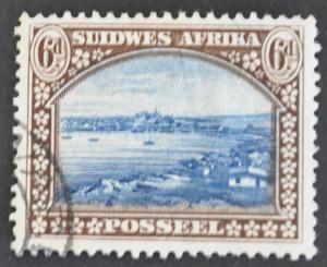 DYNAMITE Stamps: South West Africa Scott #114b  USED