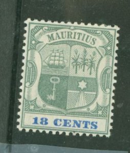 Mauritius #109 Unused Single