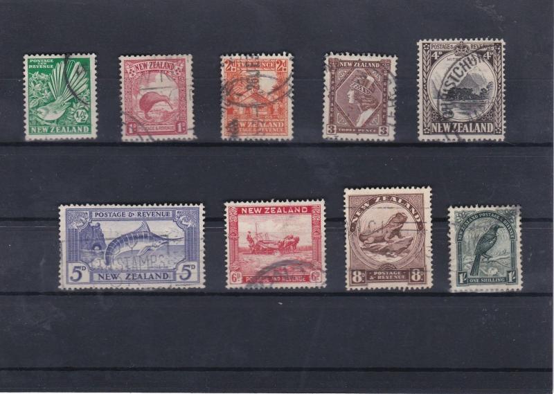 New Zealand Early Used Stamps Ref: R5924