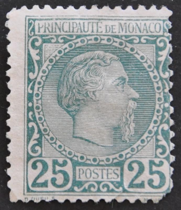 DYNAMITE Stamps: Monaco Scott #6 (sm.tear) UNUSED