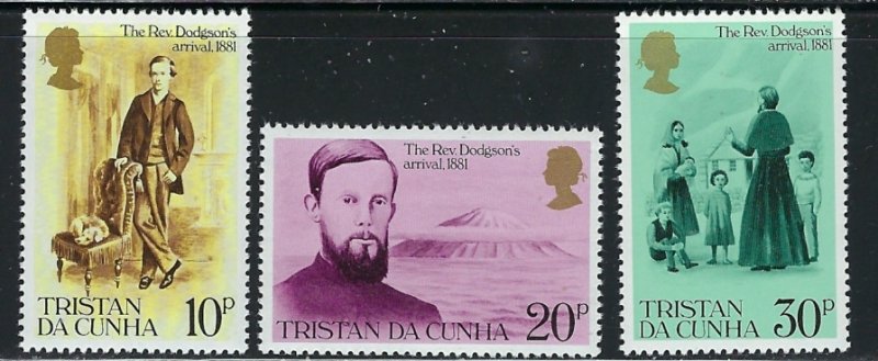 Tristan da Cunha 287-89 MNH 1981 set (fe1703)