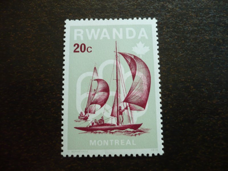 Stamps - Rwanda - Scott# 738 - Mint Never Hinged Part Set of 1 Stamp