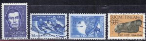 FINLAND  SC #423+424+427+435 1965  USED  35m  SEE SCAN