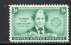 974 *  JULIETTE GORDON LOW * GIRL SCOUTS FOUNDER *  U.S. Postage Stamp MNH