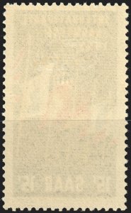 Saar #255  Unused - Flags (1955)