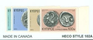 Cyprus #386-389 Mint (NH) Single (Complete Set)