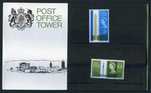 SG679-80 1965 P.O.Tower Presentation Pack