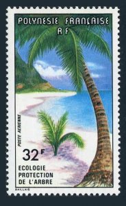 Fr Polynesia C152,MNH.Michel 242. Palms on Shore,1977.